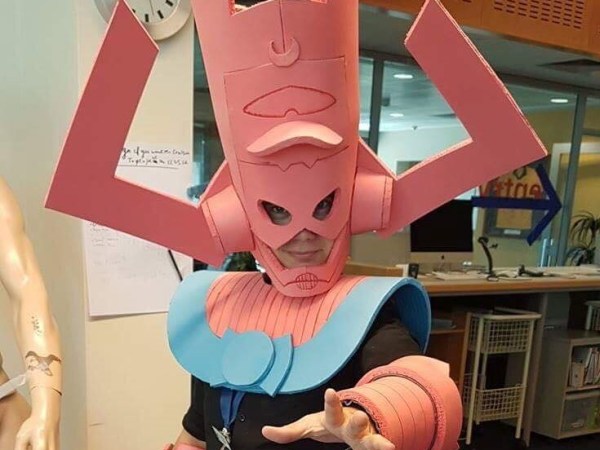 Galactus Foam Costume